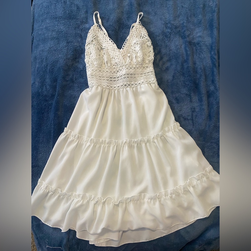 White Lace Women’s Sundress